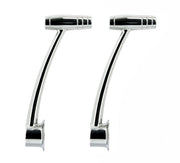 VETUS Topmount lever st.steel grib, twin (aligned)