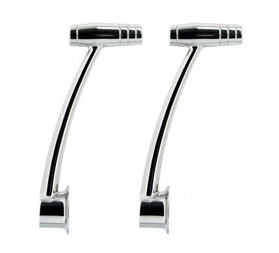 VETUS Topmount lever st.steel grib, twin (aligned)