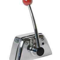 VETUS Single lever remote control, top mounting, with stainless steel (AISI 316) handle and housing