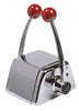 VETUS Twin lever remote control, top mounting, with stainless steel (AISI 316) handle and housing