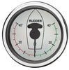 VETUS rudder position indicator, white, 12/24 V, cut-out size 107mm