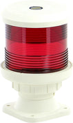 VETUS All round navigation light, red, base mounting, with black housing