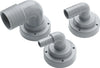 VETUS Hose connection, 16mm diameter, right-angled for rigid tanks