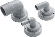 VETUS Hose connection, 25mm, right-angled for rigid tanks