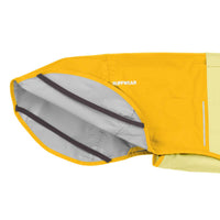 Ruffwear Sun Shower™ Dog Raincoat in Mineral Yellow Extra (Large)