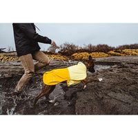 Ruffwear Sun Shower™ Dog Raincoat in Mineral Yellow (Medium)