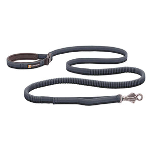 Ruffwear Roamer™ Bungee Dog Running Lead in Granite Grey (2.2 to 3.4m)