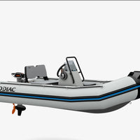 Zodiac eOPEN 3.4 Light Grey Tubes / Light Grey Hull plus Torqeedo Cruise 6.0 RS Electric Engine