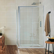 AG Sliding Single Shower Door with Aluminium Frame