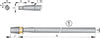 VETUS Stainless steel shaft 25 mm, length 1500 mm