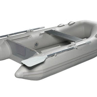 Waveline 2.7m Inflatable Dinghy Super Light with Airdeck Floor in Grey - 270 SA SU