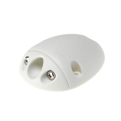 SE7 – side-entry waterproof twin cable gland - white plastic