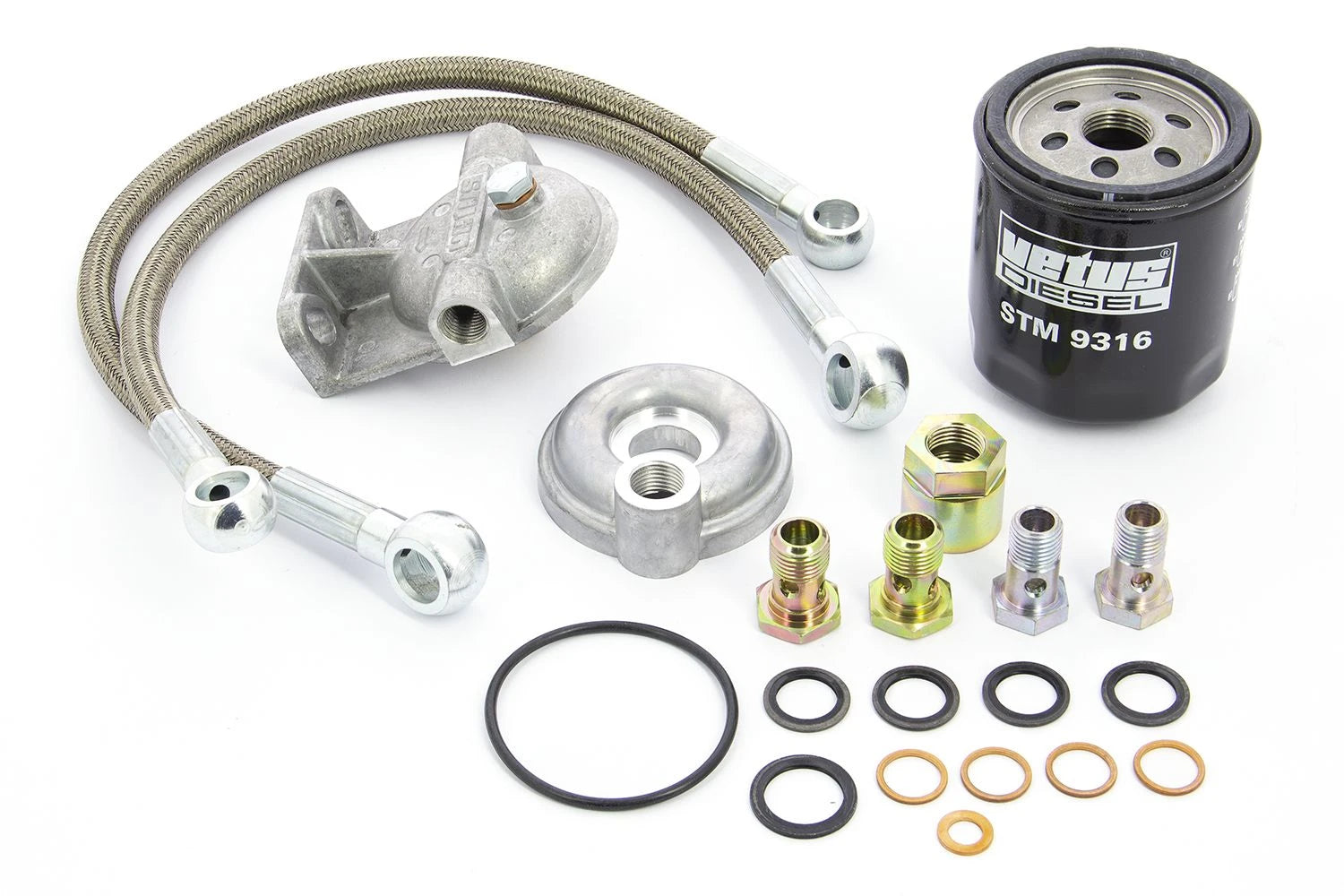 VETUS Separate oil filter set (not for turbo)