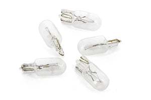 VETUS Bulb SET (5x) 12V /3W for old MP panels (9,5mm D)