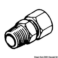 Straight fitting 3/8" for Ultraflex pompes