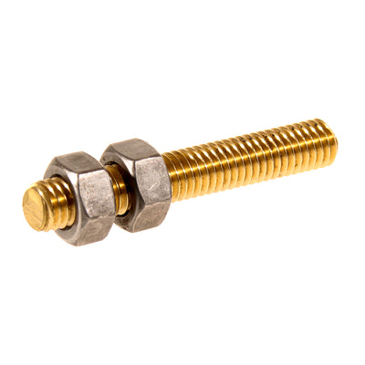 AG Brass Stud & Stainless Steel Nuts for Stuffing Box (3/8