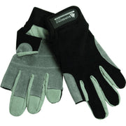 Sailing Water Sports Gloves XL Amara Reinforced Mesh Backed 3 Full Fingers + Adj Wrist Strap