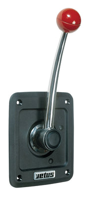 VETUS Single lever remote control, side mounting, with stainless steel (AISI 316) handle and synthetic hou