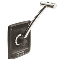 VETUS Single lever remote control, side mounting, with stainless steel (AISI 316) handle and T-bar, synthe