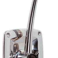 VETUS Single lever remote control, side mounting, with stainless steel (AISI 316) handle and housing