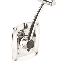 VETUS Single lever remote control, side mounting, with stainless steel(AISI 316) handle, housing and T-bar