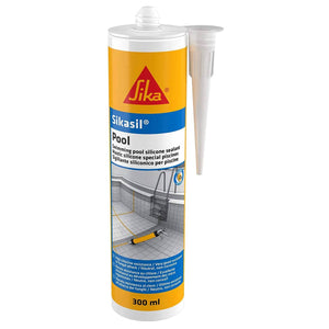 Sikasil Pool silicone sealant for pools and wet areas 300ml White