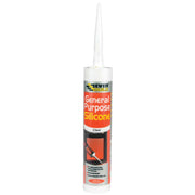 Everbuild General Purpose Silicone Sealant & Adhesive (Clear / 280ml)
