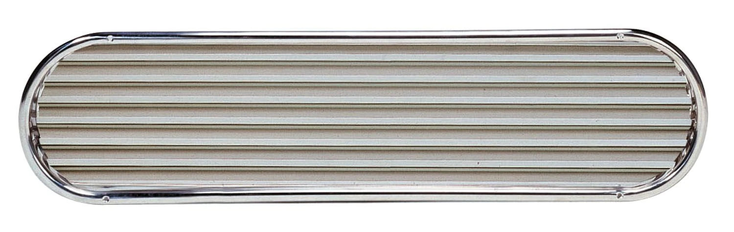 VETUS louvred air suction vent, type SSV 125, AISI 316/aluminium
