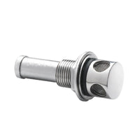 VETUS Air-vent nipple S/S 316 for hose Ø 16 mm straight