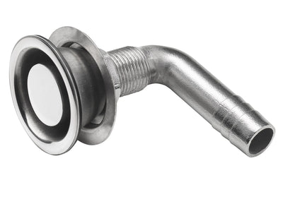 VETUS AIR-VENT NIPPLE S/S 316 FOR HOSE Ø 16 MM ANGLED