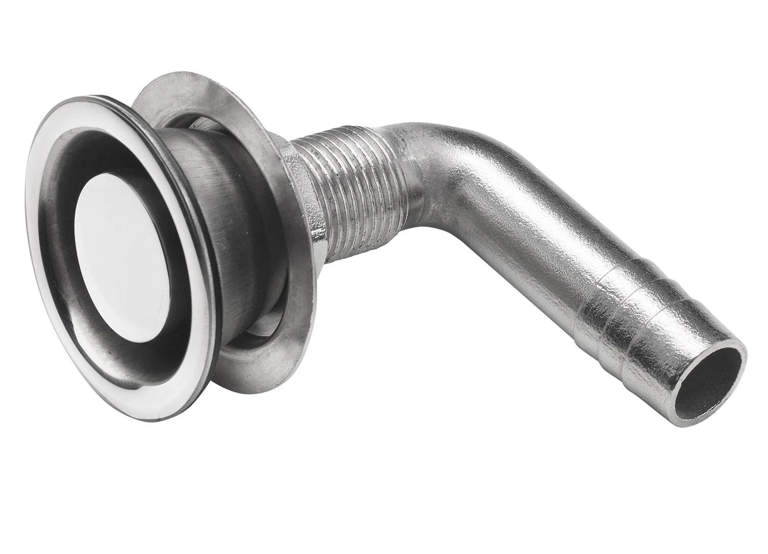 VETUS AIR-VENT NIPPLE S/S 316 FOR HOSE Ø 16 MM ANGLED