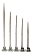 VETUS Stanchion, length 610 mm, Ø 25 mm, 2 wire holes @ 305 / 600 mm