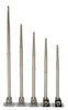 VETUS Stanchion, length 750 mm, Ø 25 mm, 2 wire holes @ 375 / 740 mm