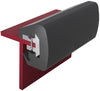VETUS Vinyl rubbing strake, dark grey, STE 48 x 38 mm