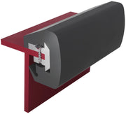 VETUS Vinyl rubbing strake, dark grey, STE 48 x 38 mm