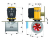 VETUS GRP stern thruster, tunnel diameter 250mm (STERN250P)