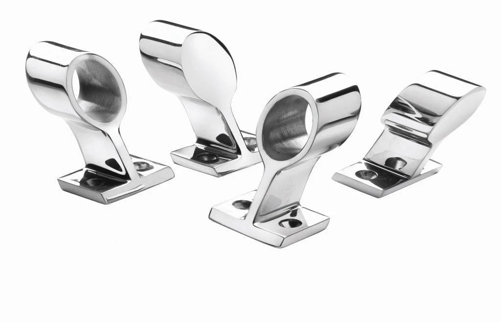 VETUS Stainless steel rear support for railing tube Ø 20 mm