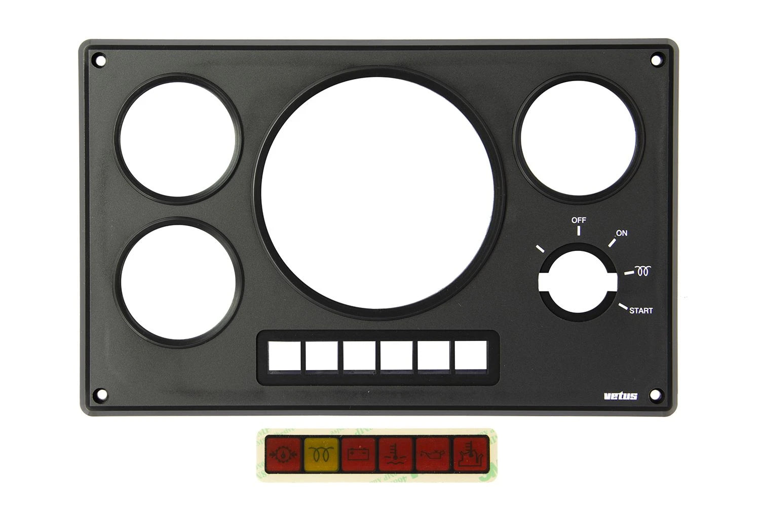 VETUS Frontplate panel MP34 incl.