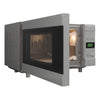 AG Flatbed Microwave 20 Litre in Silver 700W 230V (No Rotating Plate)