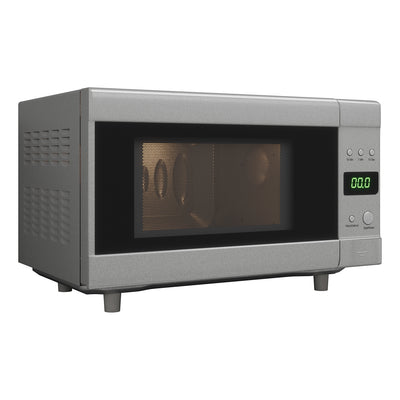 AG Flatbed Microwave 20 Litre in Silver 700W 230V (No Rotating Plate)