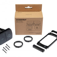Scanstrut Flip Pro Multi - 12V, USB-A & C Socket (Front or Rear Fit)