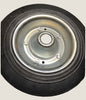 Tough Jockey Wheel Spare 200 x 58mm (Solid Rubber Wheel, Steel Rim)