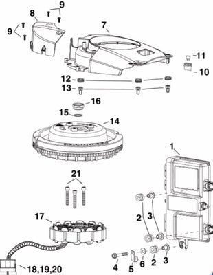 GROMMET 0350973 350973 Evinrude Johnson Spares & Parts