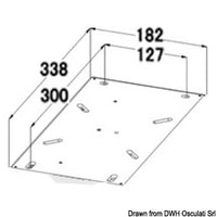 Padded seat H52 to be coated