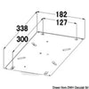 Padded seat with Flip UP RS56 to be lined