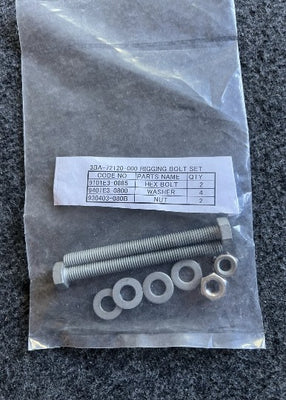 T 3BA-72120-000  RIGGING BOLT KIT SMALLER ENGINES