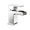 AG Victoria Mini Mono Basin Mixer Tap with Push Waste in Chrome
