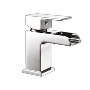 AG Victoria Mini Mono Basin Mixer Tap with Push Waste in Chrome