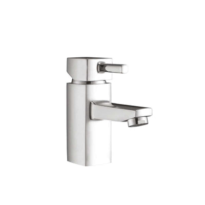 AG Forme Mono Basin Mixer Tap with Push Waste in Chrome