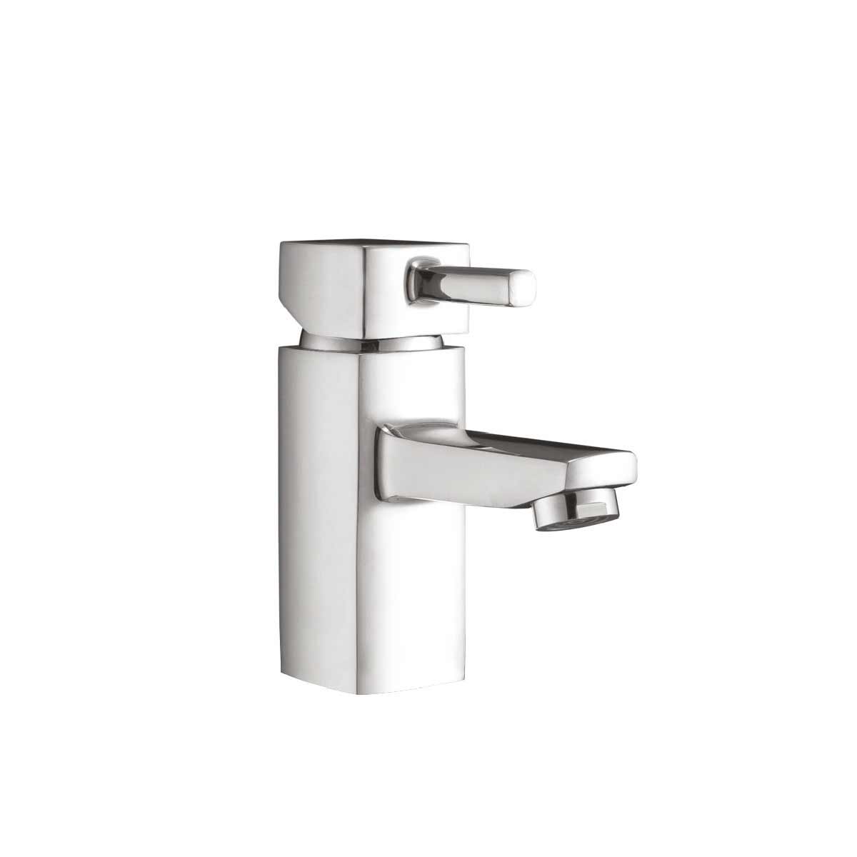 AG Forme Mono Basin Mixer Tap with Push Waste in Chrome